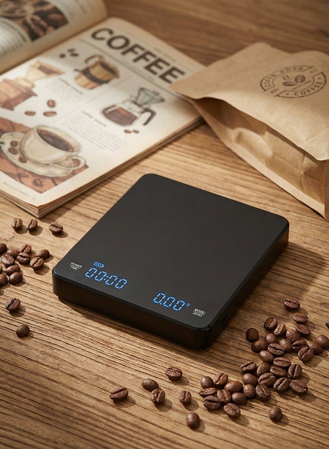 Noon East Multi-Purpose Digital Coffee Scale for Home & Café Use - Black - Image 5